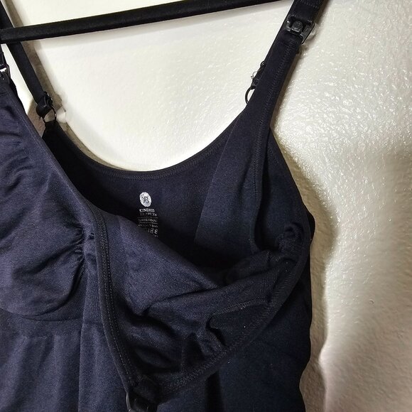 Kindred Bravely Size Large Black Simply Sublime Maternity Nursing Tank Top - Picture 6 of 8